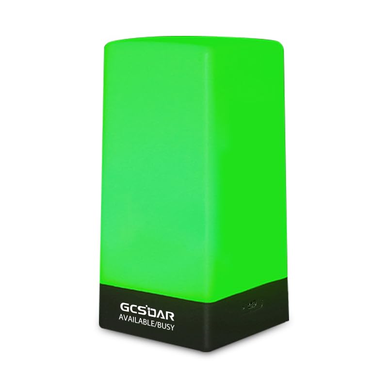 GCSOAR Busy Light for Office Use Do Not Disturb and Other Status Light LED Indicator, Cordless Desk...