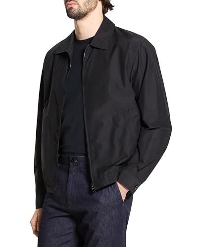 Theory Men's Zip Blouson Jacket in Soft Lawn3