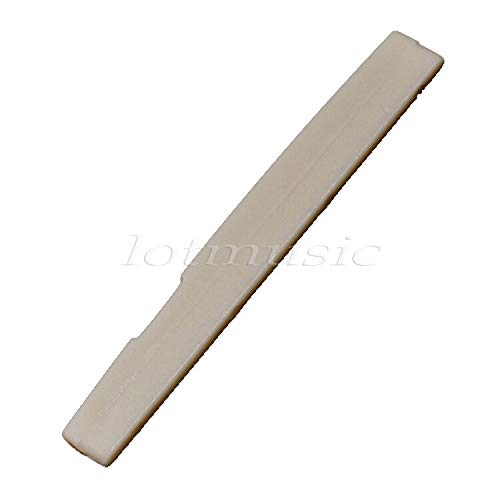 2 Pcs Guitar Saddle for Acoustic Compensated 72 X 3 X 9mm Guitar Parts