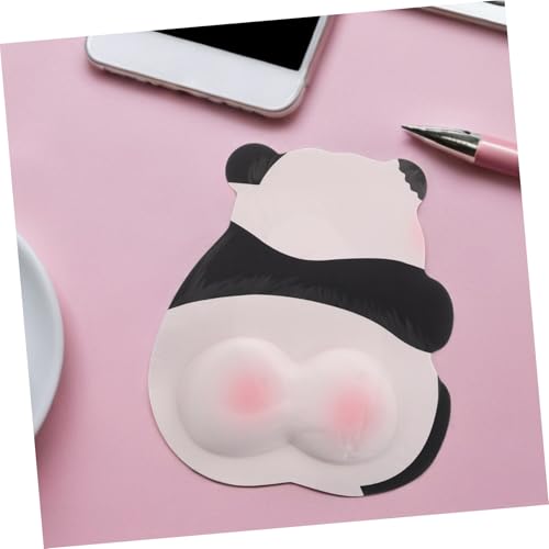 Alfombrilla de ratón panda con base antideslizante para mejorar tu comodidad al trabajar 4