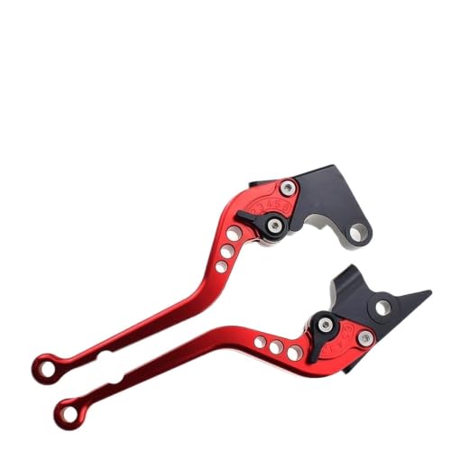 Levier d'embrayage de frein moto VFR 800F long rouge contre la fatigue de la main