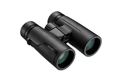 Olympus Prismáticos 8x42 PRO Visión natural, clara, luminosa, robustos, resistentes agua/niebla/repelente de aceite, sencillo - para viajar, hacer senderismo, deportes, observación a corta distancia