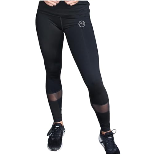 Legging Pina Noir Mélina•A anti-transparence taille haute confort