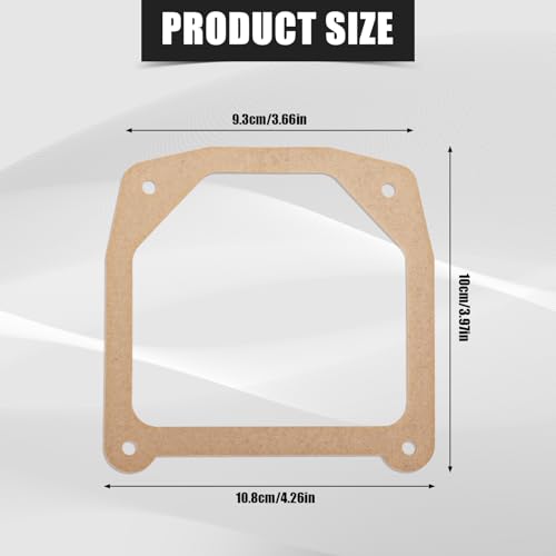 Image of 2pcs Valve Cover Gasket, Stamped Steel Cover Head Gasket Replacement Kit for Kohler 7000 Series Model Engines