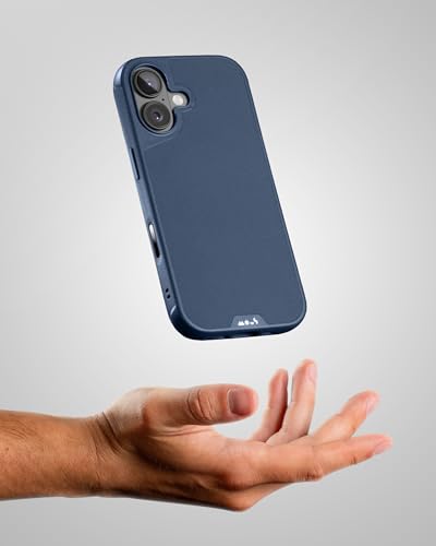 Image of Mous for iPhone 17 Limitless Case, Compatible with MagSafe, Full Camera Protection, Shockproof, Marine Blue