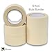 JAK Industrial 6 Rolls - 2 Inch Masking Tape for General Purpose/Painting - 60 Yards per roll