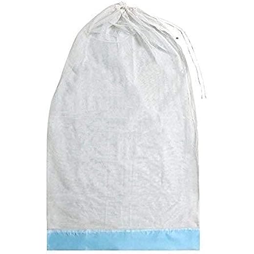 ZURA Mosquito Net for Baby Cradle - White/Blue