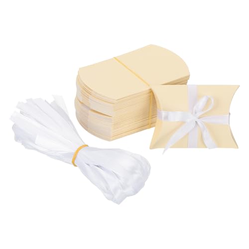 Boîtes oreiller bonbon pour mariage et anniversaire en lot de 100