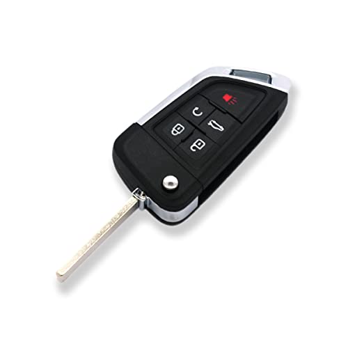 Boîtier clé modifiée 5 boutons compatible Opel et Vauxhall entrée sans clé