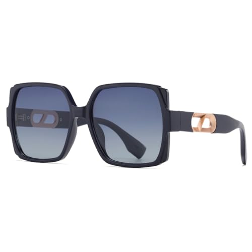 Lunettes de soleil femmes polarisées protection UV400 totale contre éblouissement