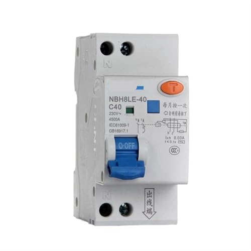 Éviter les chocs électriques via le disjoncteur NBH8LE-40 10A