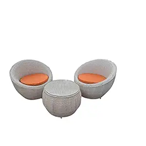 ANAND INDIA GROUPS |Apple Patio|Indoor|Outdoor| Living Room | Balcony | 2Chairs and 1Table Furniture Set |Coffee Chair Table Set |Powder Coated|
