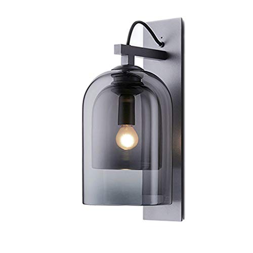 Preisvergleich Produktbild Mlimy Einfache Schmiedeeisen Wandleuchte Wandleuchte, Nordic kreative Wand Laterne Nacht Schlafzimmer Wandleuchte Wohnzimmer Corridor Hotel Fixture Dekorative Wandleuchte