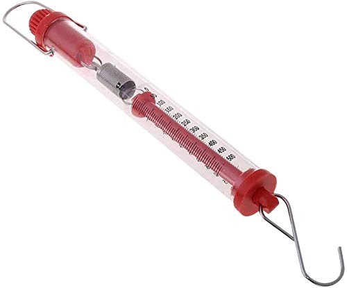 Generic 5N 500g Force Meter Spring Scale Dual Scale Labeled Balance Dynamometer