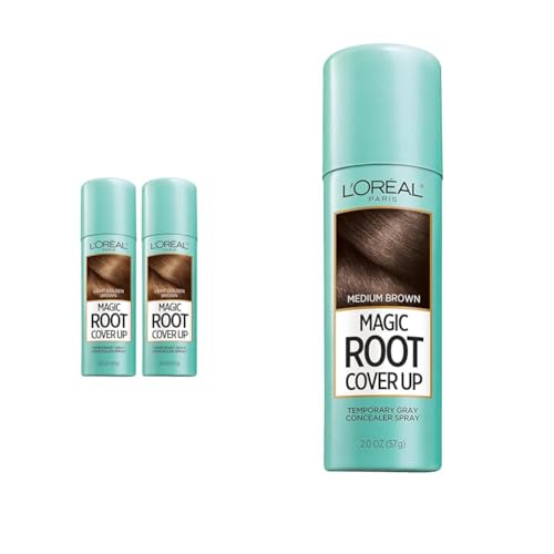 L'Oreal Paris Hair Color Root Cover Up Spray for Gray Roots Conce...