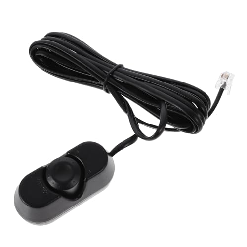 Cabilock Automotive Volume Control Adjuster Remote Subwoofer Volume Controller for Car Audio System Inline Amplifier Compatibility Easy Installation Convenient Remote Adjustments