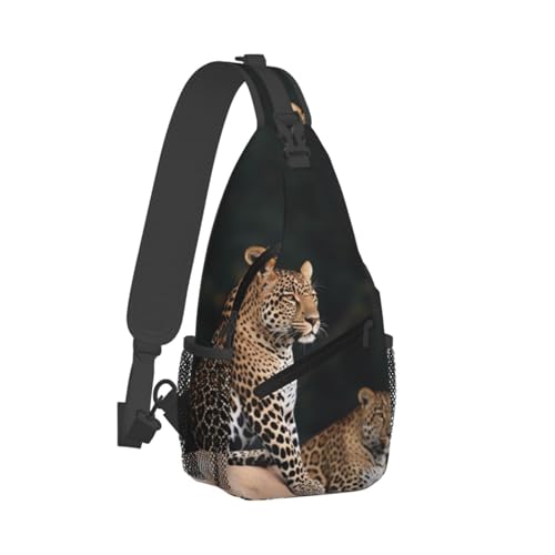 Bolso Cruzado Urbano Negro para Hombre y Mujer miniatura 2