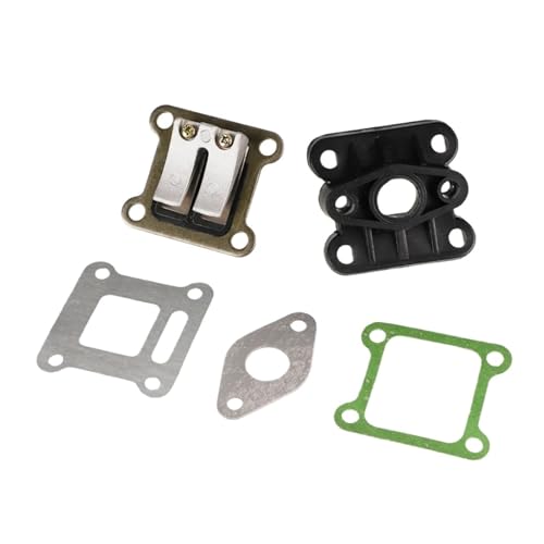 Válvula de lengüeta carburador mini moto juntas colector admisión pocket bike 49cc 3