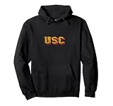 USC Trojans Vintage Block Logo Black Officially Licensed Pullover Hoodie