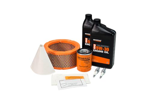 Generac Preventative Maintenance Kit with 5W30 Oil for 999cc 20kW ...