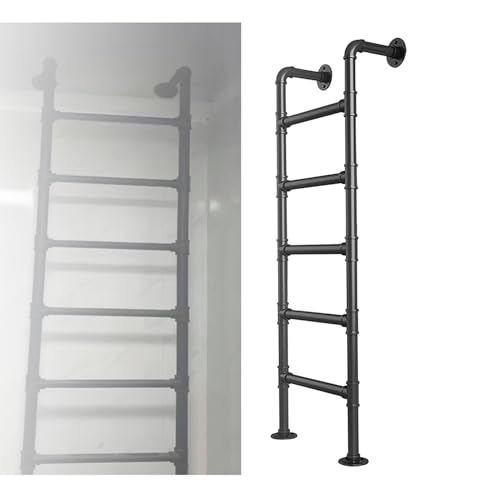 Escalera de cama alta de 5 escalones: entrada cómoda a áticos y estructuras elevadas 2