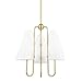 Slate Hill - 3 Light Chandelier - Aged Brass Finish
