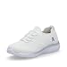 Produktbild Rieker Damen Low-Top Sneaker M5074, Frauen Halbschuhe,Laufschuhe,straßenschuhe,Strassenschuhe,Sportschuhe,Freizeitschuhe,Weiss (80),38 EU / 5 UK