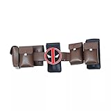 DP Cosplay Belt with Pockets Bag New Movie Wade Winston Wilson Leather Belt Halloween Costume Accessory