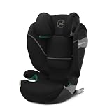 CYBEX Gold Siège Auto Solution S2 i Fix, Pour les Voitures Avec et Sans ISOFIX, 100   150 cm, De 3 à 12 ans Environ (15   50 Kg), Moon Black