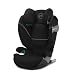 CYBEX Gold Seggiolino Solution S2 i-Fix, Per Auto Con e Senza ISOFIX, 100 - 150 cm, Per Bambini da circa 3 a 12 Anni (15 - 50 kg), Moon Black