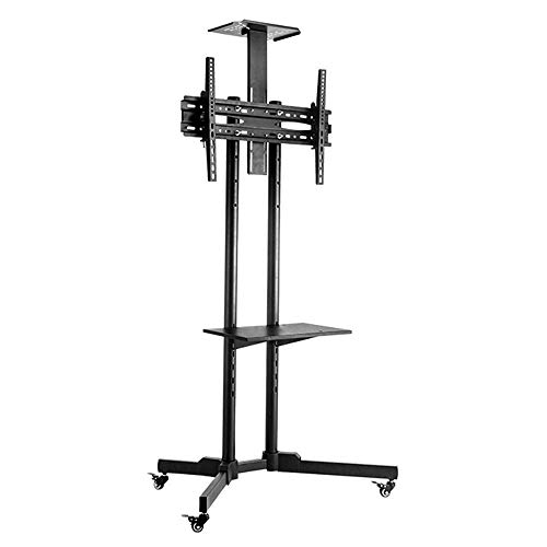 Soporte Universal para TV con Ruedas y Altura Ajustable