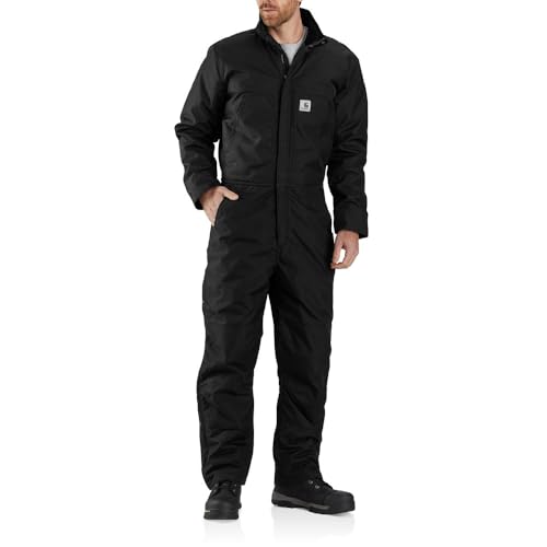 Carhartt mens Yukon Extremes Loose Fit Insulated Coverall Work Utility Outerwear Black Large US