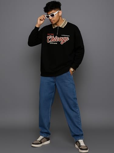 Image of Jump Cuts|| Mens|| Printed|| Polo Neck ||Full Sleeve||Cotton Blend|| Polo T-Shirt