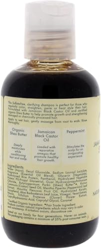 Shea Moisture Jamaican Black Caster Oil Shampoo By Shea Moisture for Unisex - 3.2 Oz Shampoo, 3.2 Ounce