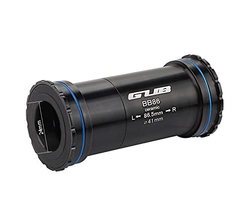 Coonium Bb86 / Bb92 Threaded-Together Ceramic Bearing Press-Fit Bb Bottom Bracket For 24Mm Shimano Or 22/24Mm Sram Gxp Crank Spindle #TOP3
