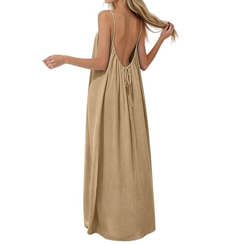 Robe d'été dos nu fluide pour sublimer votre silhouette en vacances