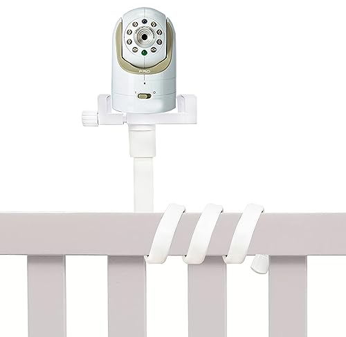 Image of GUCHO Baby Monitor Mount for Crib, Compatible with HelloBaby HB65/HB40/HB6550/HB66/HB6339/HB6550 Pro,Infant Optics DXR-8/8 Pro,OKAIDI,Nanit Pro,Baby Monitor Flex Holder,Universal Baby Monitor Stand