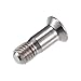 ACROPIX M5x14.2mm Silver Tone Universal Bicycle Bike Rear Derailleur Wheel Bolts Screw - Pack of 2