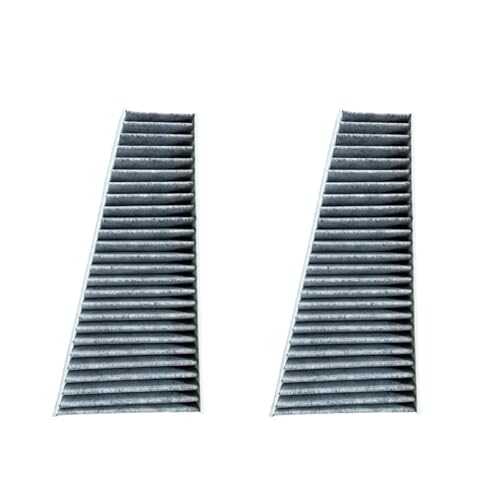 para Macan 95B Cabina Exterior 1/2PCS 8KD819439 8KD819441 Piezas de automóvil (2 Piezas Filtro Blanco)
