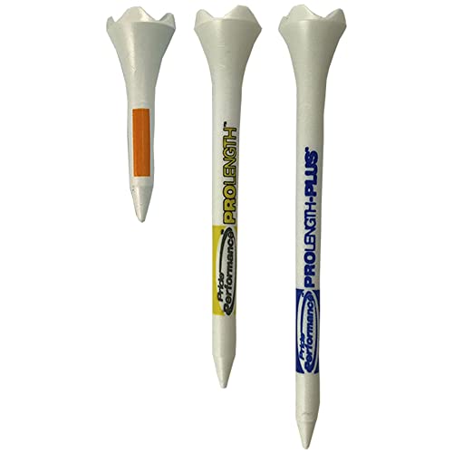 PrideSports PTS Plastic Golf Tees | 30 Count, 1-1/2 Inch | #1 Plastic Tee on Tour | Best for Irons, Hybrids, and Woods2