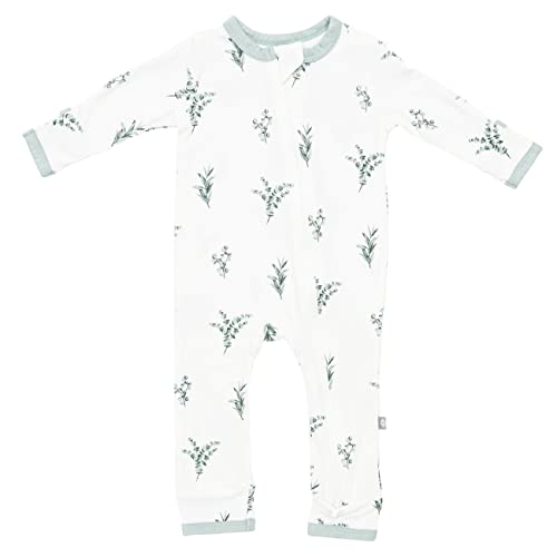 Image of KYTE BABY Unisex Rayon Made From Bamboo Zippered Rompers 0-24 Months