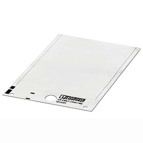 Phoenix 1014291 Self-Adhesive Label White Rectangle PVC -40-90 °C Germany RoHS
