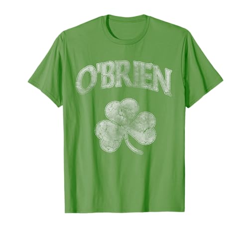 O'Brien Irish Shamrock Family St Patricks Day T-Shirt