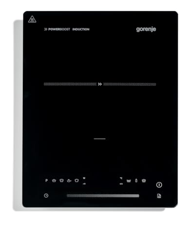 Gorenje ICY2000SP Induktionskochfeld 2000 W / 9 Stufen/Touch Control/PowerBoost/Energie sparend/Autark/Kindersicherung/Timer/Schwarz Gorenje ICY2000SP Induktionskochfeld 2000 W / 9 Stufen/Touch Control/PowerBoost/Energie sparend/Autark/Kindersicherung/Timer/Schwarz