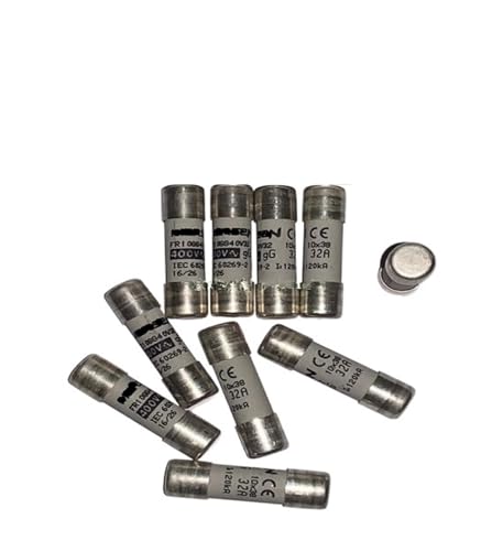 Fusibles FR10GG50V4 cylindriques 10x38 pour protection électrique domestique et industrielle