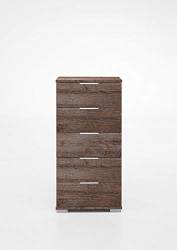 Schubkastenkommode Olga Schlammeiche NB 5xSchubkästen 49x102x41cm Board...
