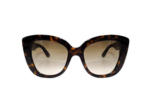 Gucci GG0327S - 002 Sunglasses Tortoise w/Brown Lens 52mm2