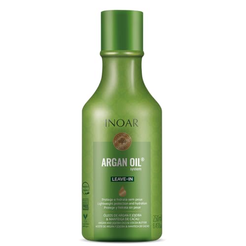 Leave-In Argan Oil Hidratante Antifrizz 250Ml, Inoar