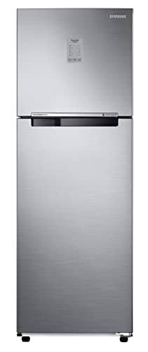 Image of Samsung 256L 2 Star Inverter Frost-Free Convertible 3 In 1 Double Door Refrigerator Appliance (RT30C3732S8 /HL,Elegant Inox)