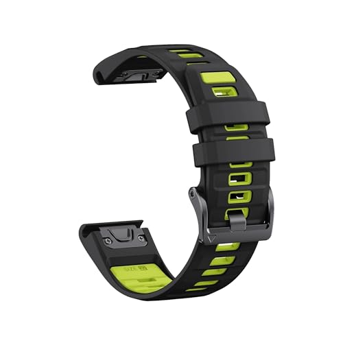 2FVJQxgɓKGarmin Fenix E8 7X 7 6X/Epix ProGen 2/Tactixxg(Black green,22mm-Epix Pro 47mm)